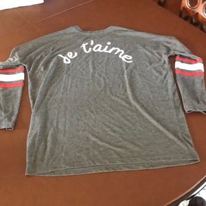 3 quarter length t-shirt